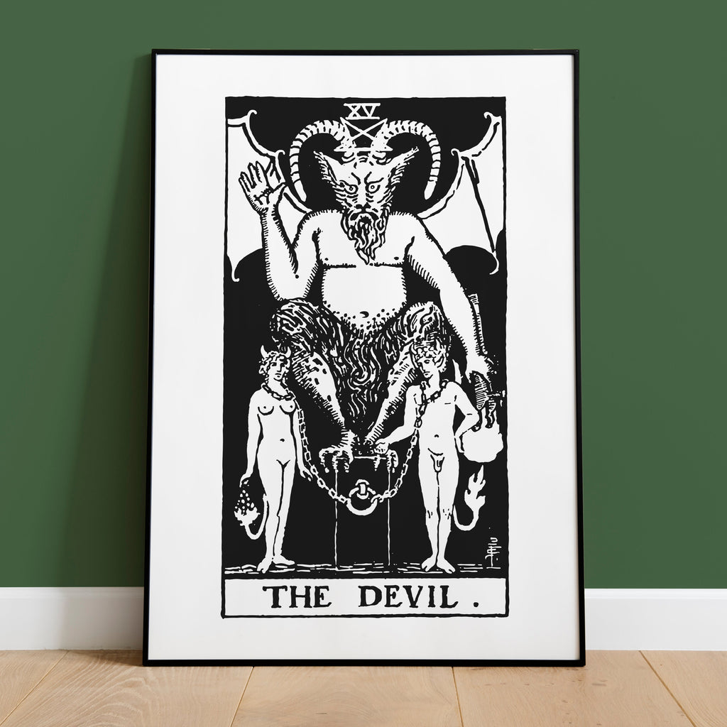 Capricorn Tarot Poster by Fanfare Designs